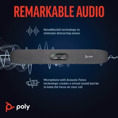 HP POLY Studio R30 USB Video Bar